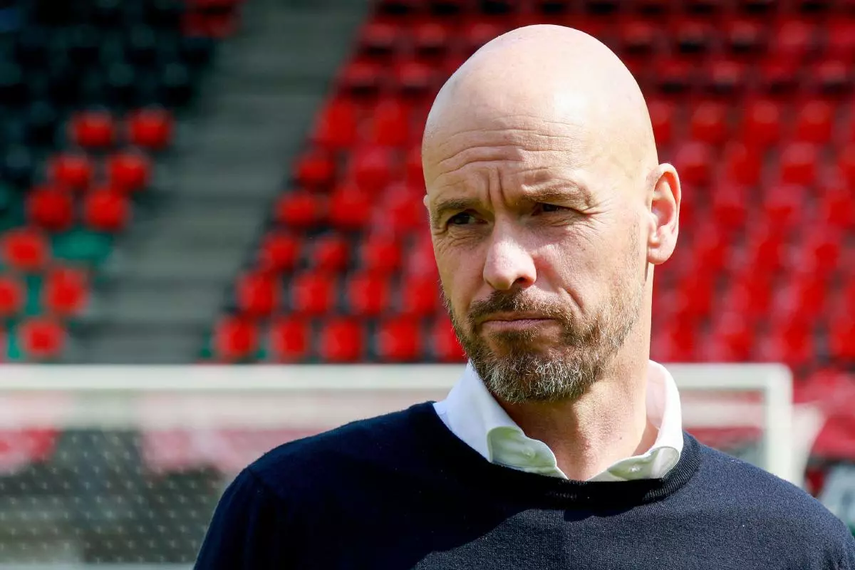 Head Coach Erik ten Hag of Ajax