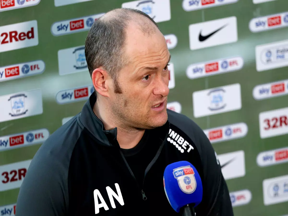Preston North End manager Alex Neil speaks to the media after the Sky Bet Championship match at Deepdale, Preston.