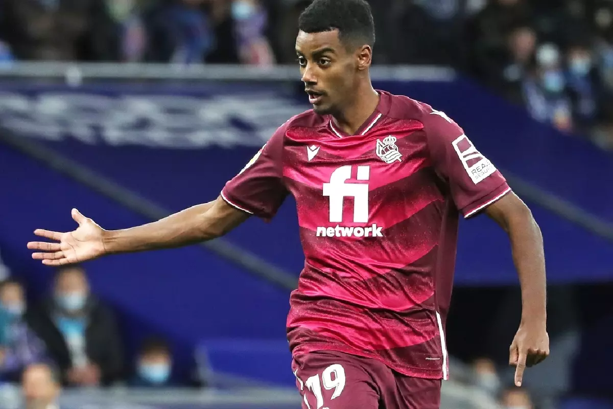 Alexander Isak Real Sociedad Nov21
