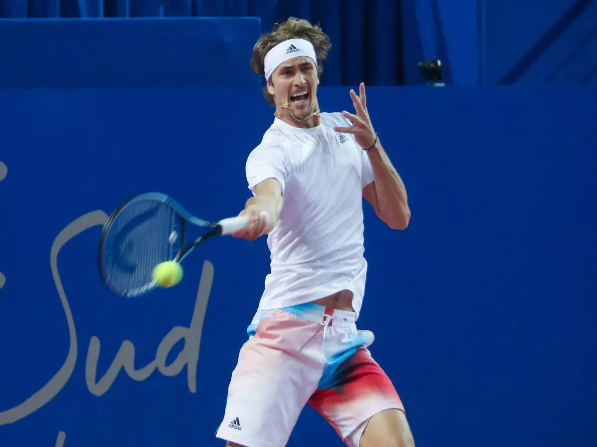 Alexander Zverev suffered a shock defeat in the Open Sud de France final