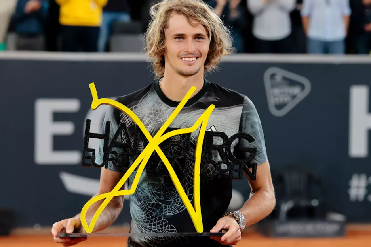 Alexander Zverev wins 2023 european Hamburg Open