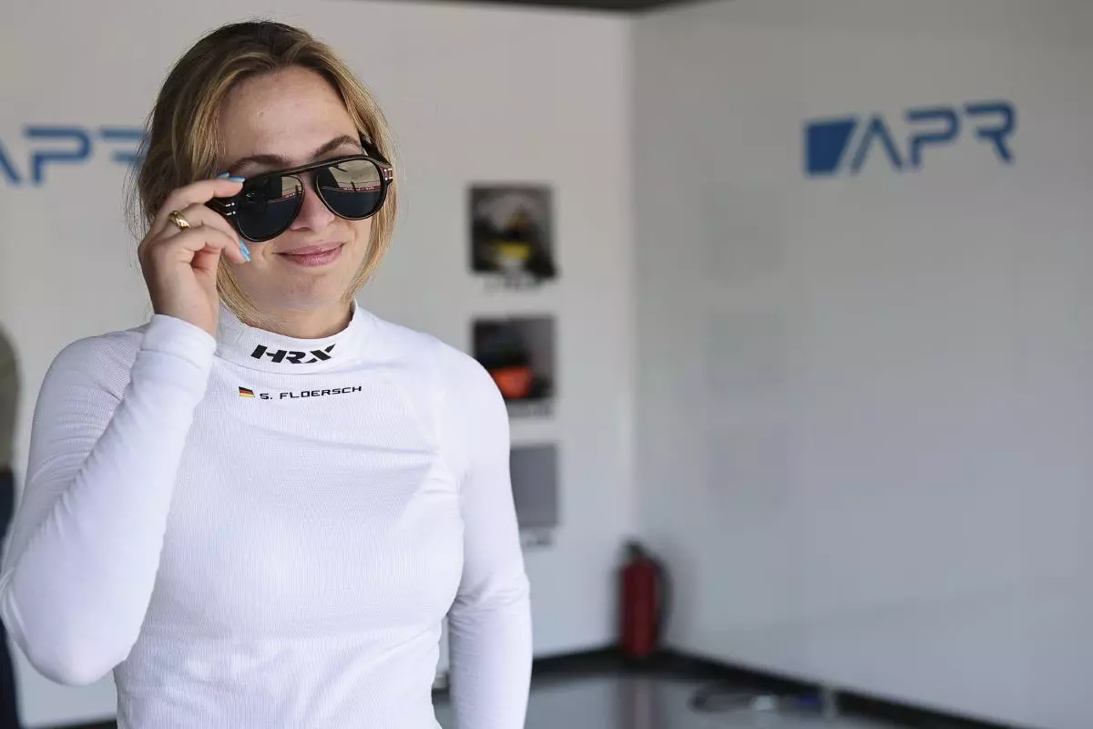 Alpine Racing development driver Sophia Floersch - May 2023