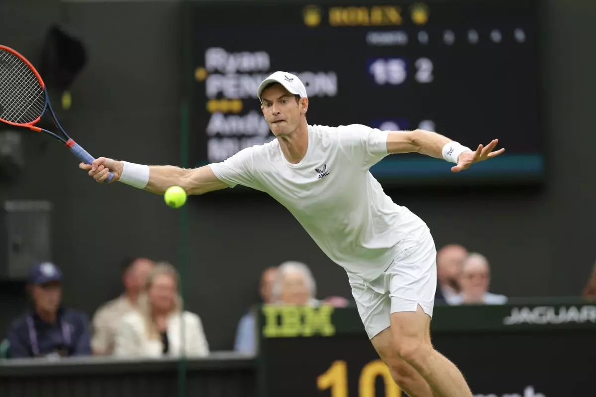 Andy Murray at Wimbledon