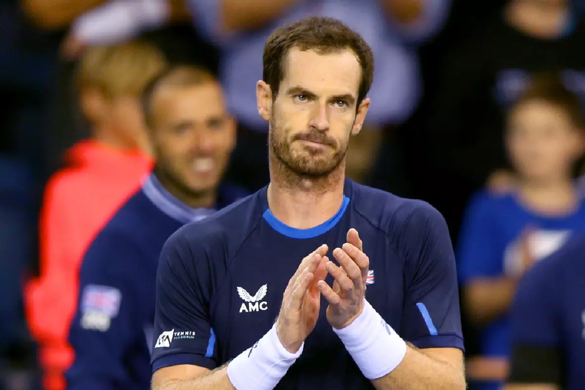 Andy Murray at the Davis Cup - Sep 2022