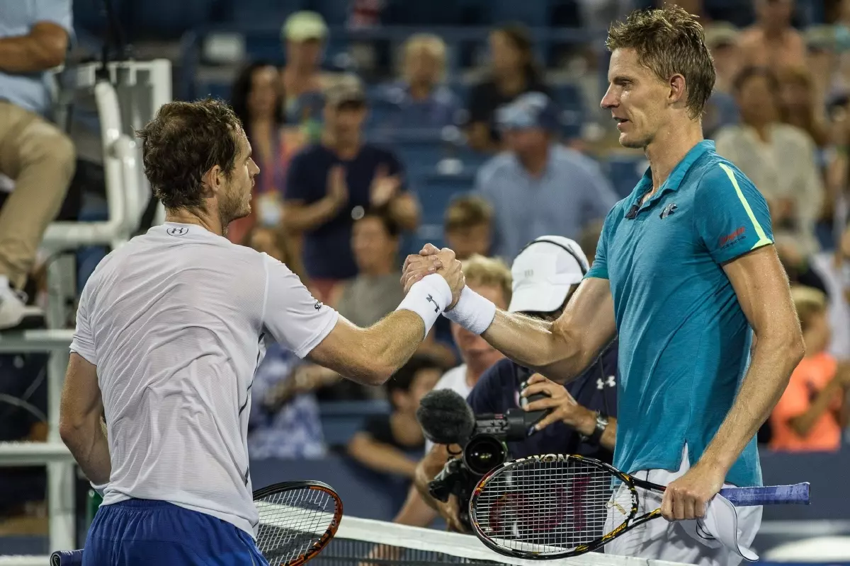 Andy Murray Kevin Anderson win 600 Cincinnati Aug16