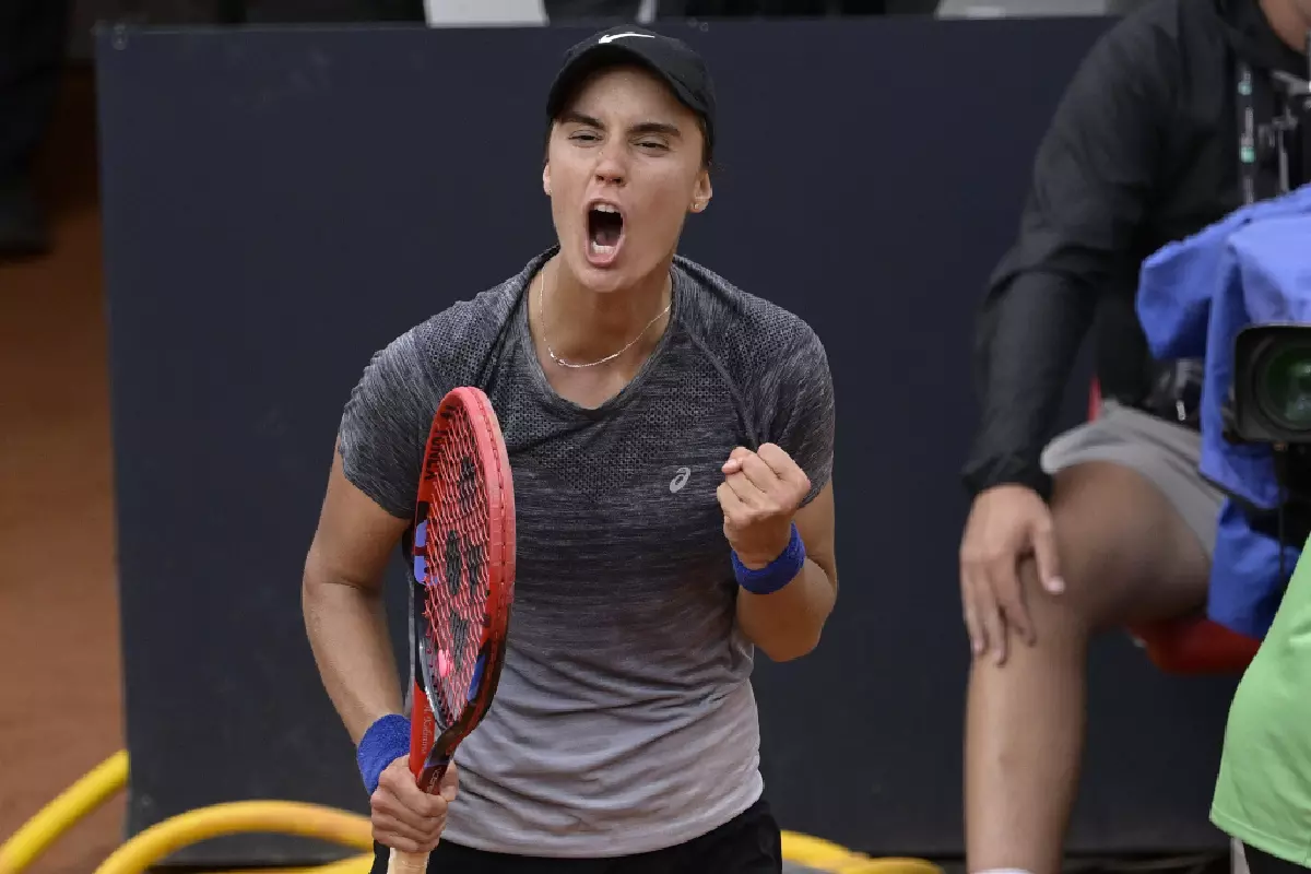 Anhelina Kalinina at the Italian Open - May 2023