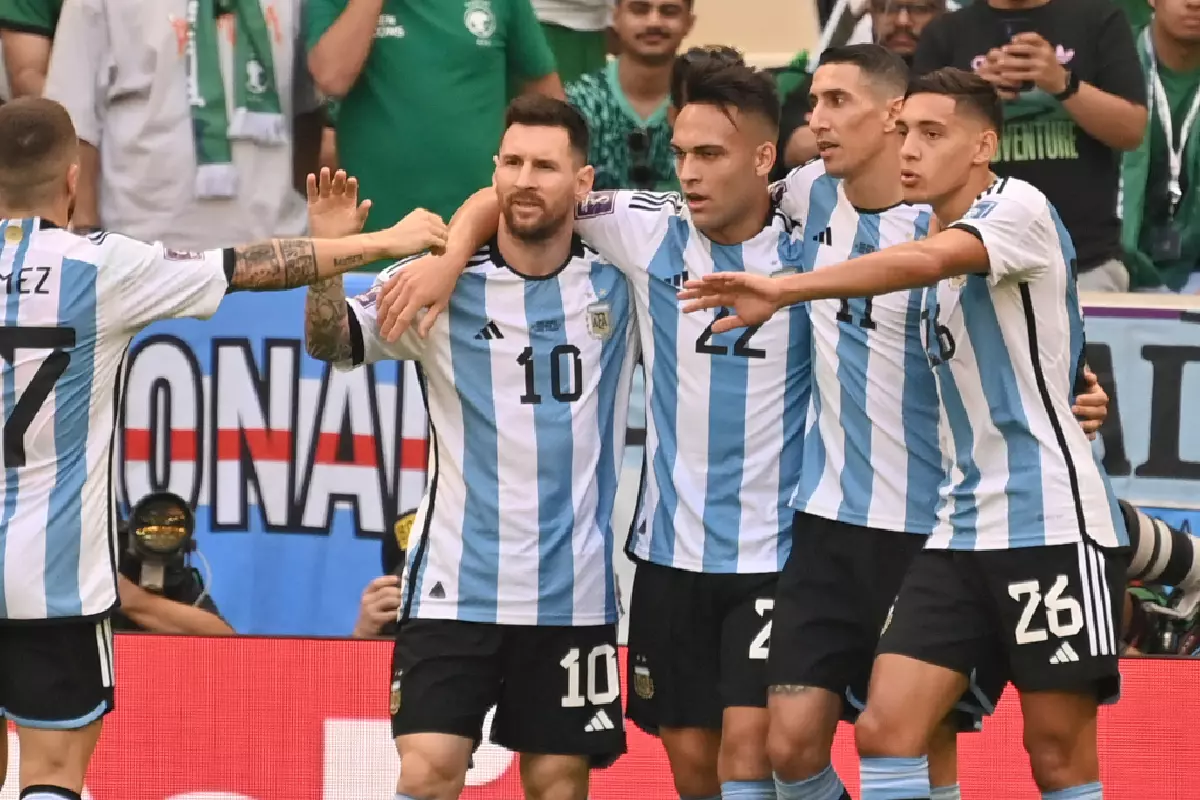 Argentina World Cup celebration