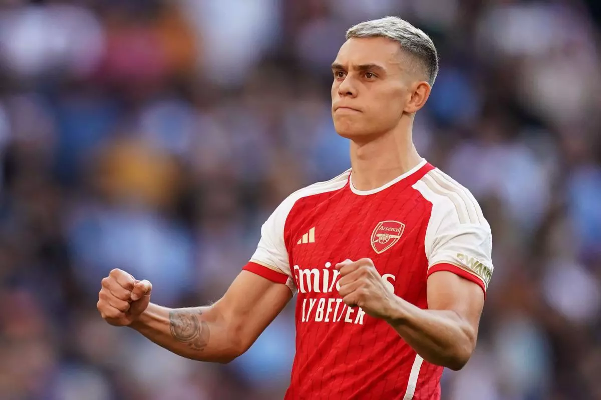 Arsenal's Leandro Trossard