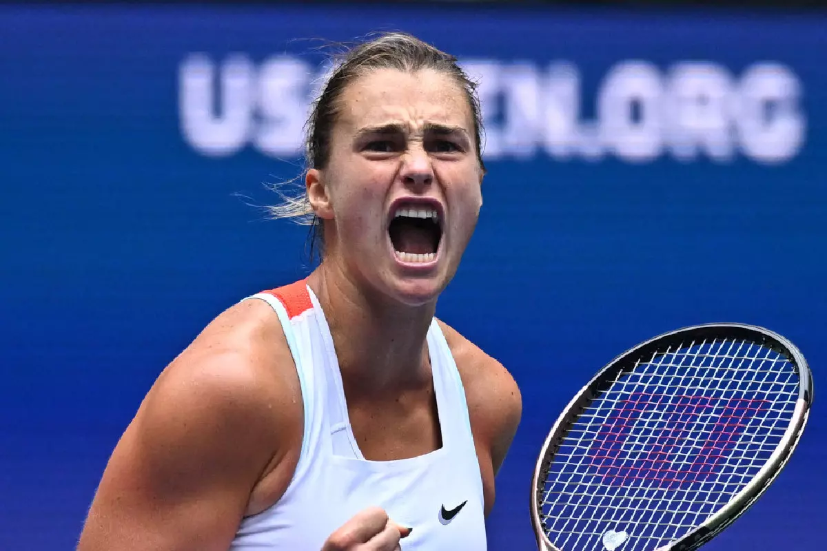 Aryna Sabalenka at the US Open - September 2022