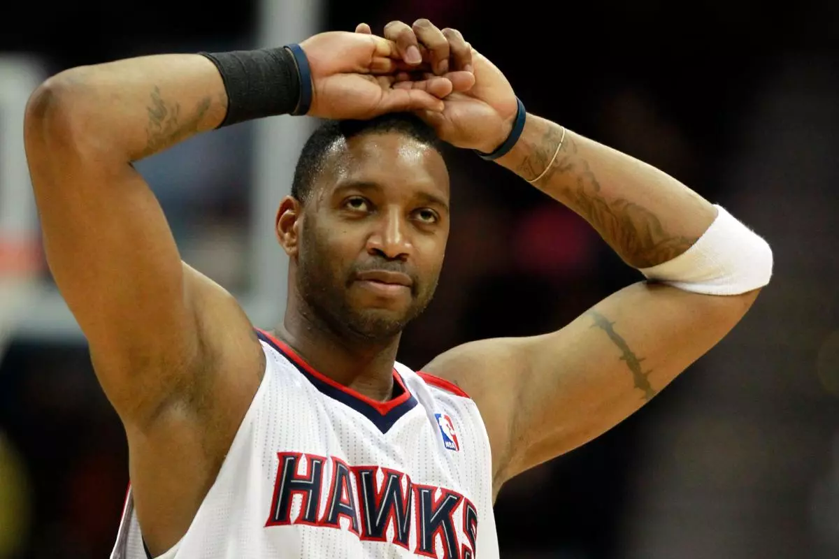 Atlanta Hawks small forward Tracy McGrady