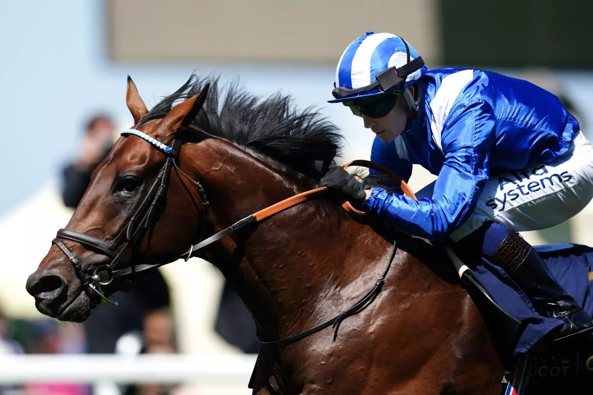 Baaeed ridden by Jim Crowley wins Queen Anne Stakes