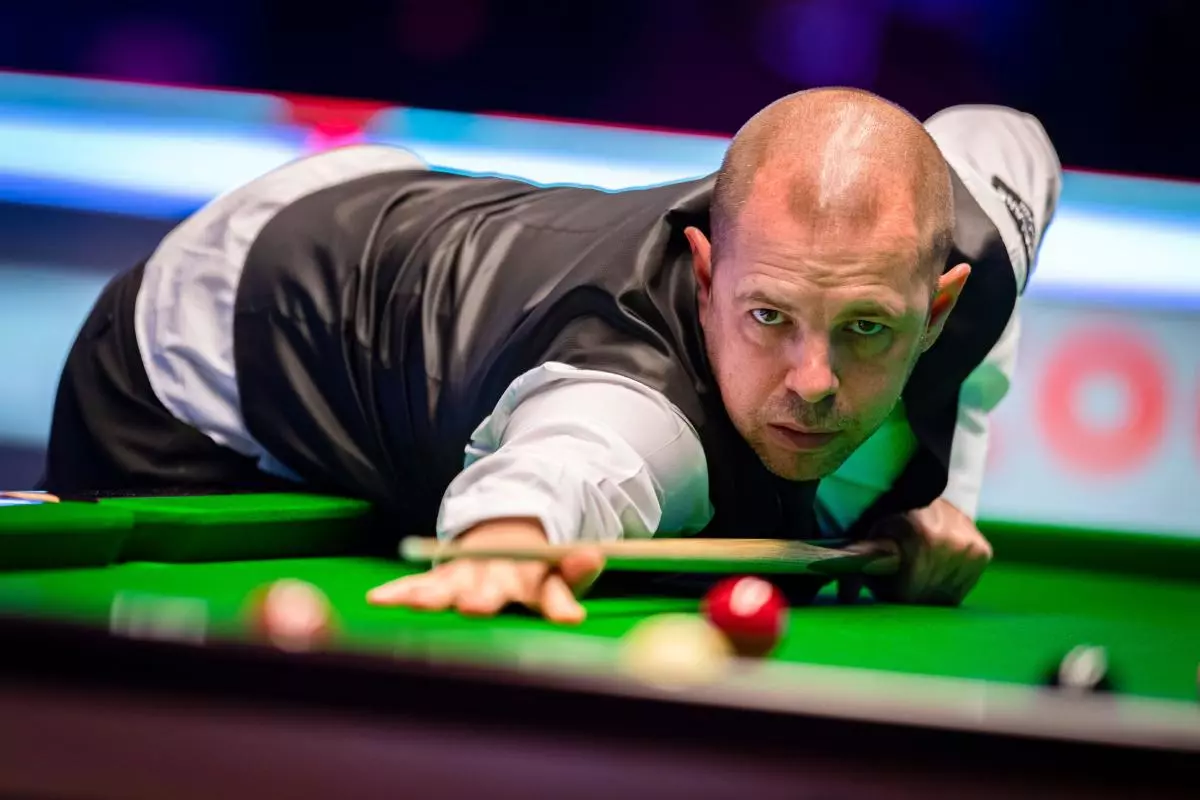 Barry Hawkins v Judd Trump in Quarter Finals during the Cazoo Master 2023 - Jan 2023