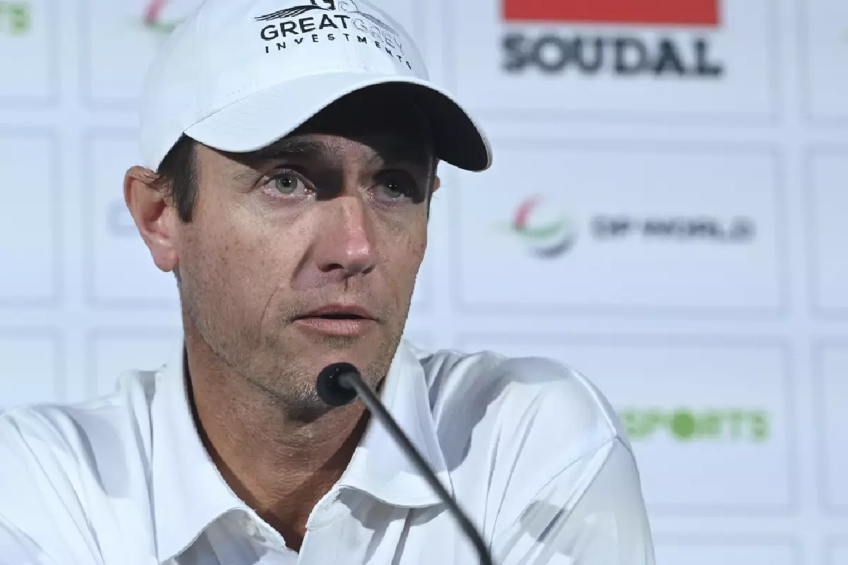 Belgian golfer Nicolas Colsaerts - May 2022