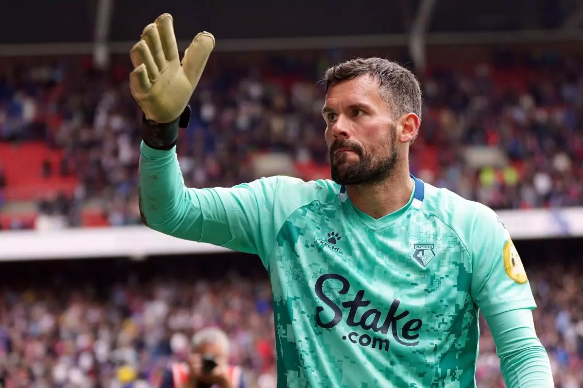 Ben Foster playing for Watford