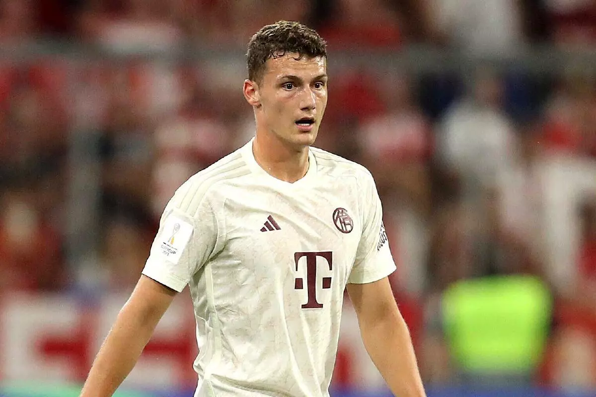 Benjamin Pavard of Bayern Munich