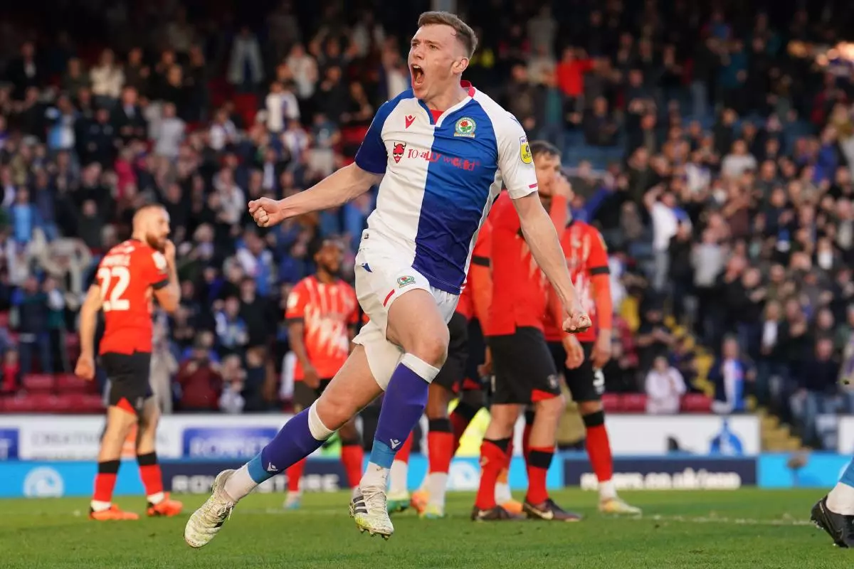 Blackburn Rovers’ Hayden Carter