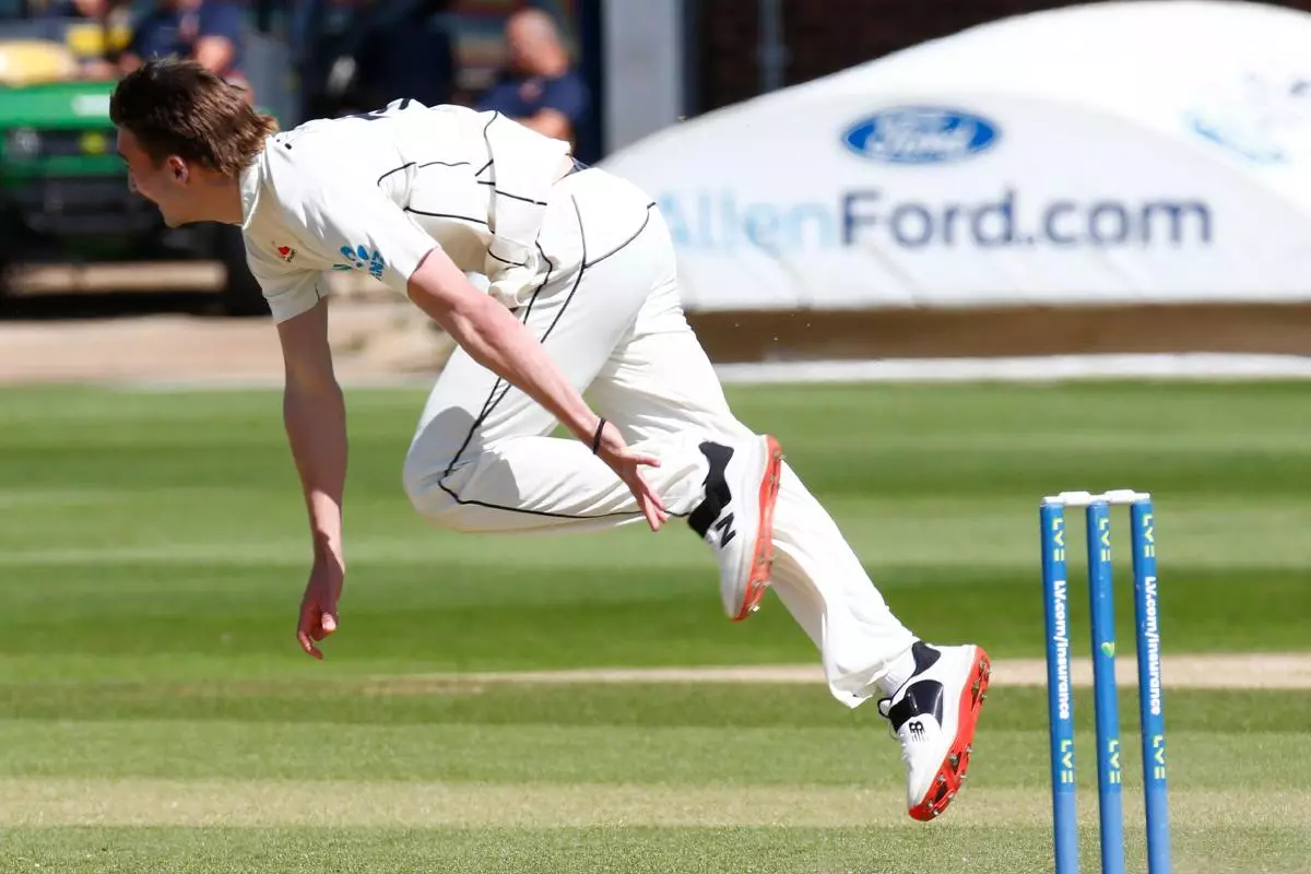 Blair Tickner of New Zealand during Four-Day Friendly Match - May 2022