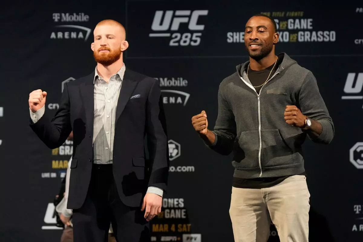 Bo Nickal and Jamie Pickett