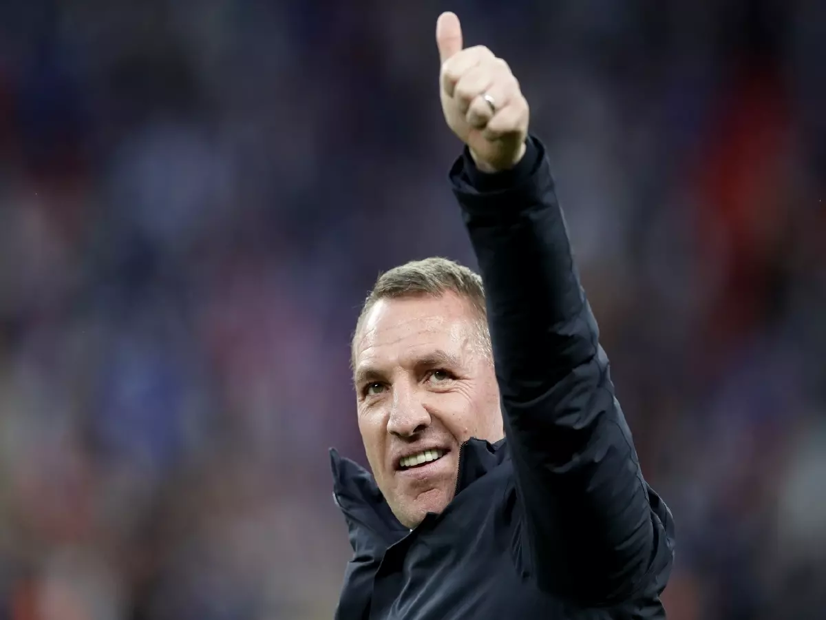 Brendan Rodgers Leicester FA Cup final May21