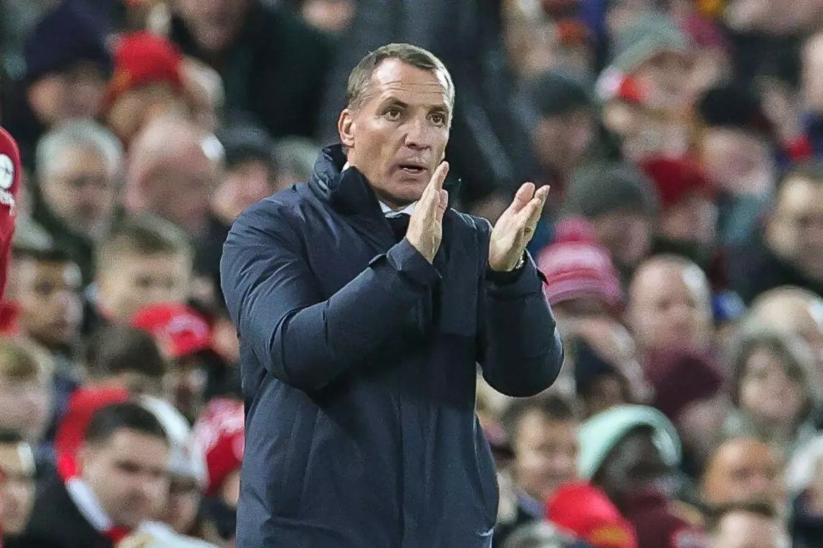 Brendan Rodgers of Leicester Dec 2022