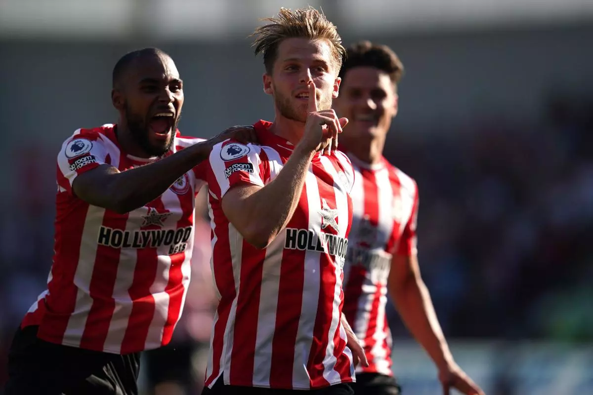 Brentford's Mathias Jensen