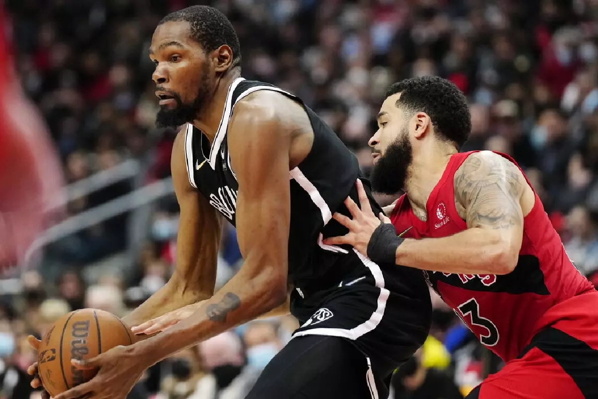 Brooklyn Nets forward Kevin Durant