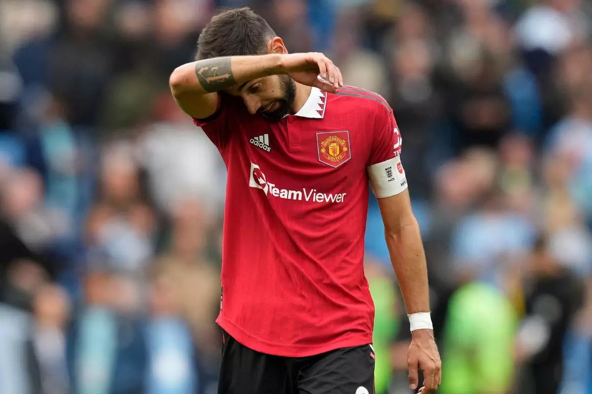 Bruno Fernandes of Manchester United