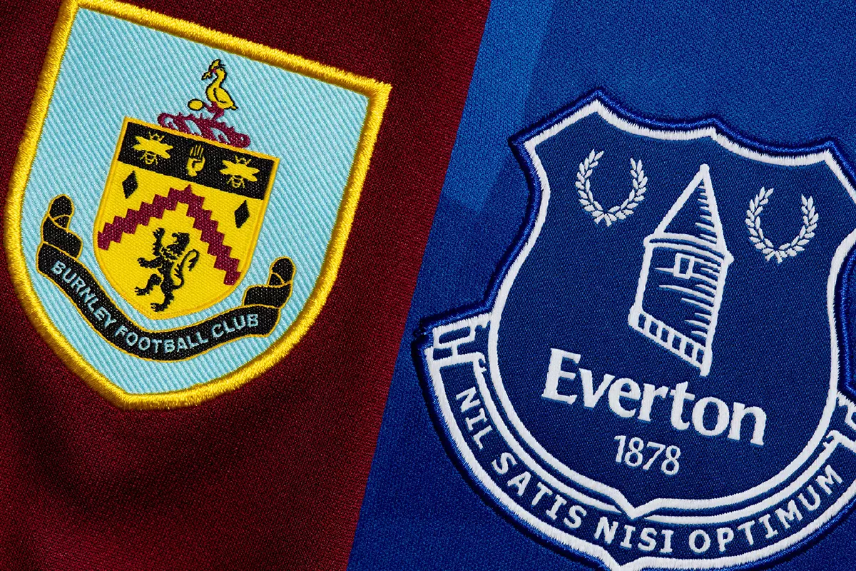 Burnley and Everton involved in the Premier League relegation scrap