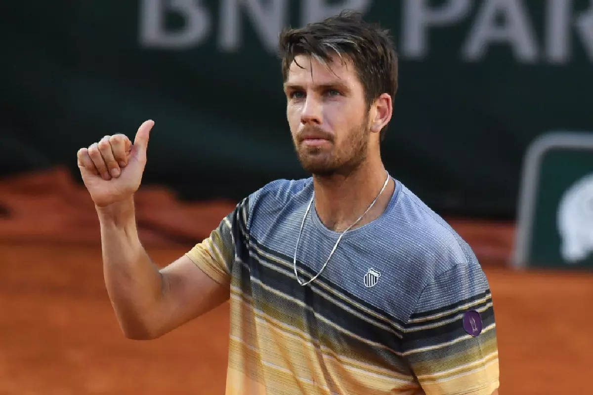 Cameron Norrie at the 2023 French Open
