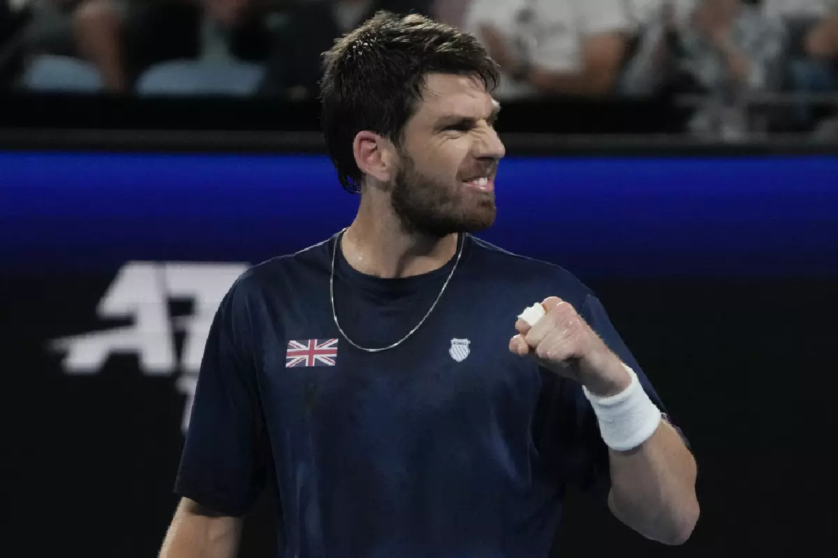 Cameron Norrie at the United Cup - Dec 2022