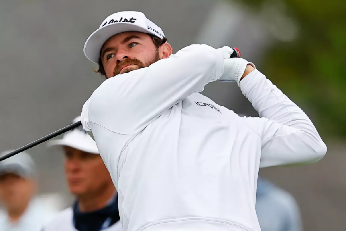 Cameron Young at the Travelers Championship - Jun 2023