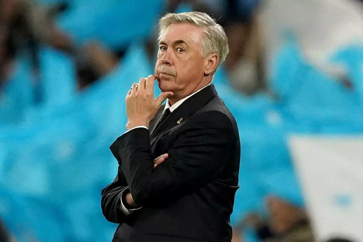 Carlo Ancelotti of Real Madrid 17 May 2023