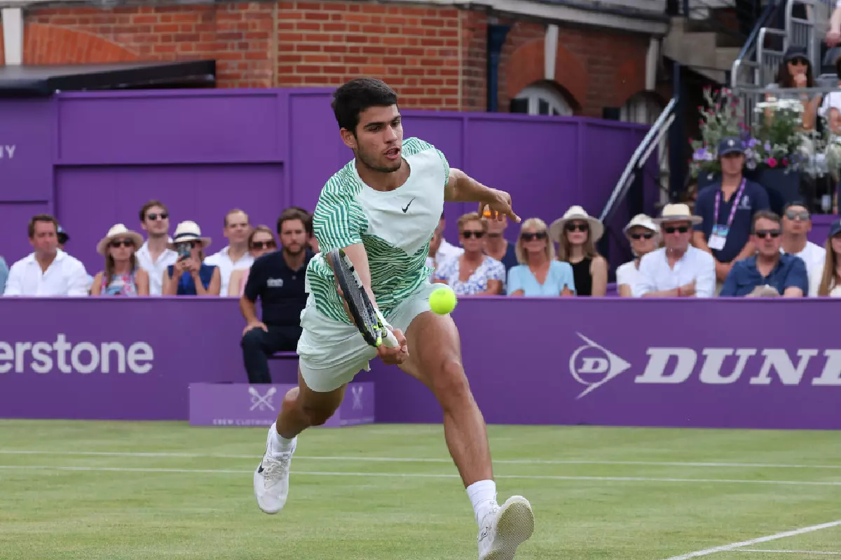 Carlos Alcaraz at the cinch Championships - Jun 2023