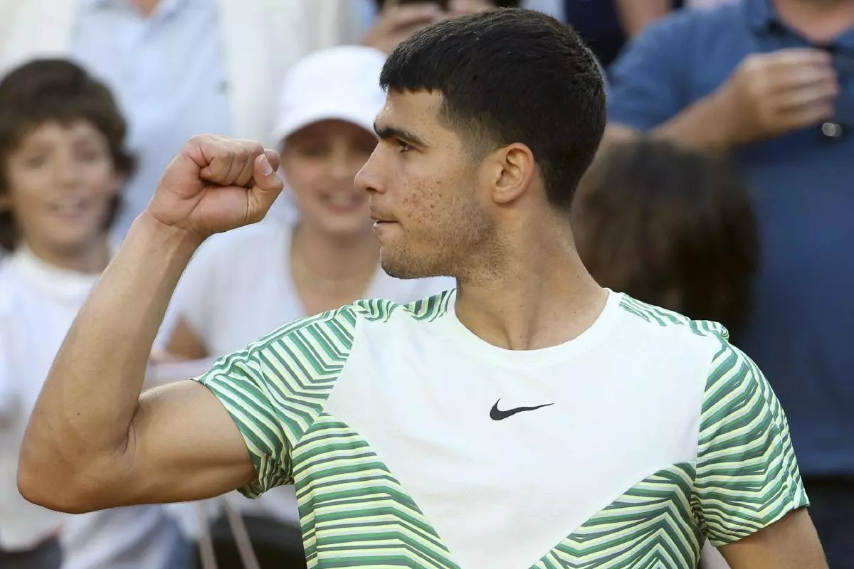 Carlos Alcaraz at French Open