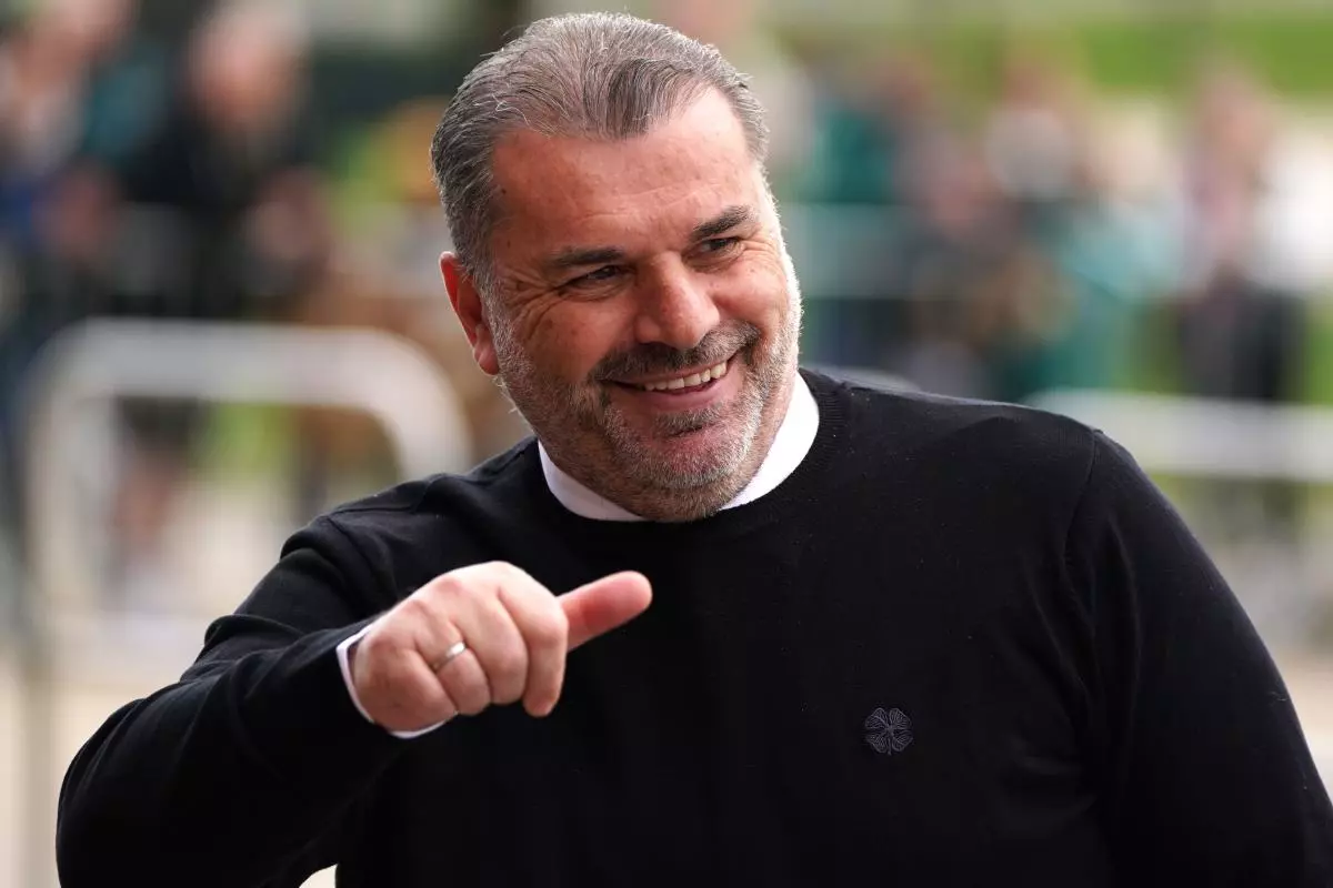 Celtic manager Ange Postecoglou happy