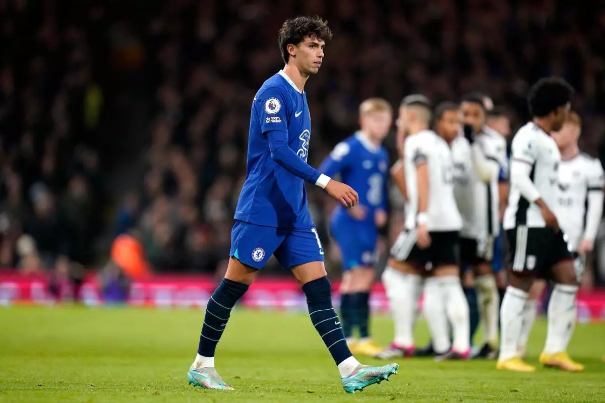 Chelsea's Joao Felix sent off on debut against Fulham