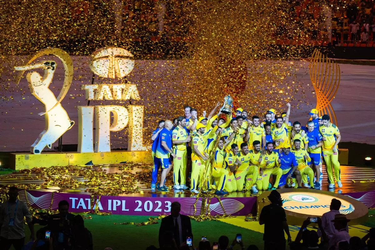 Chennai Super Kings are crowned IPL champions