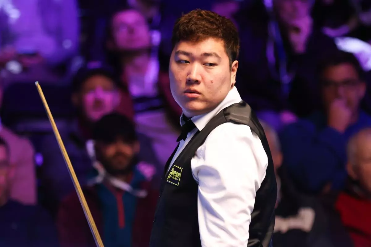 China’s Yan Bingtao