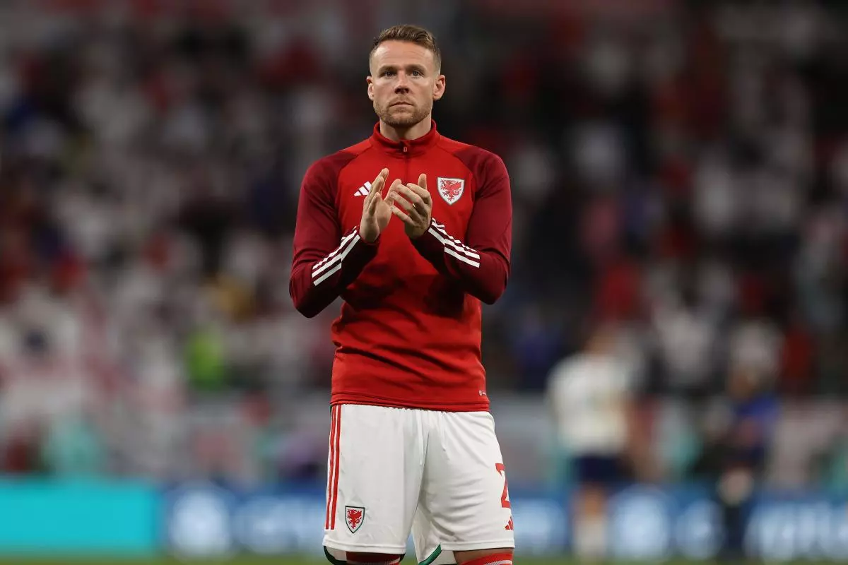 Chris Gunter of Wales