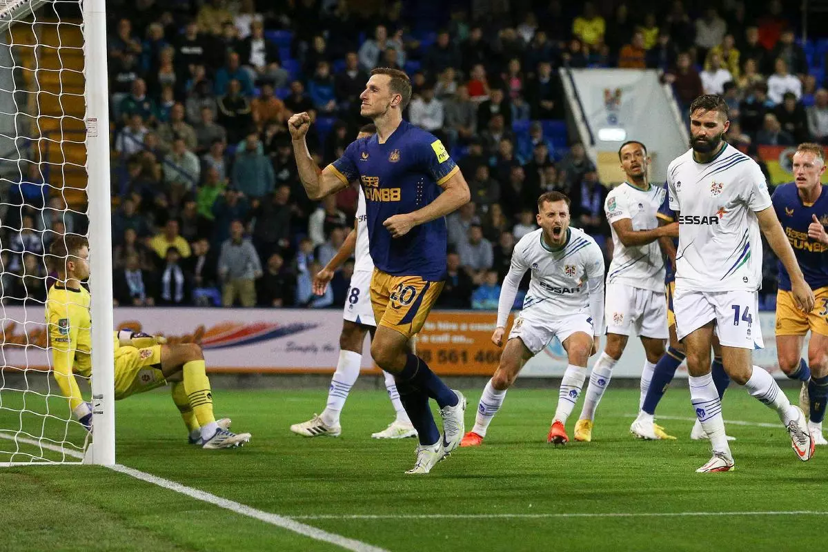 Chris Wood of Newcastle United