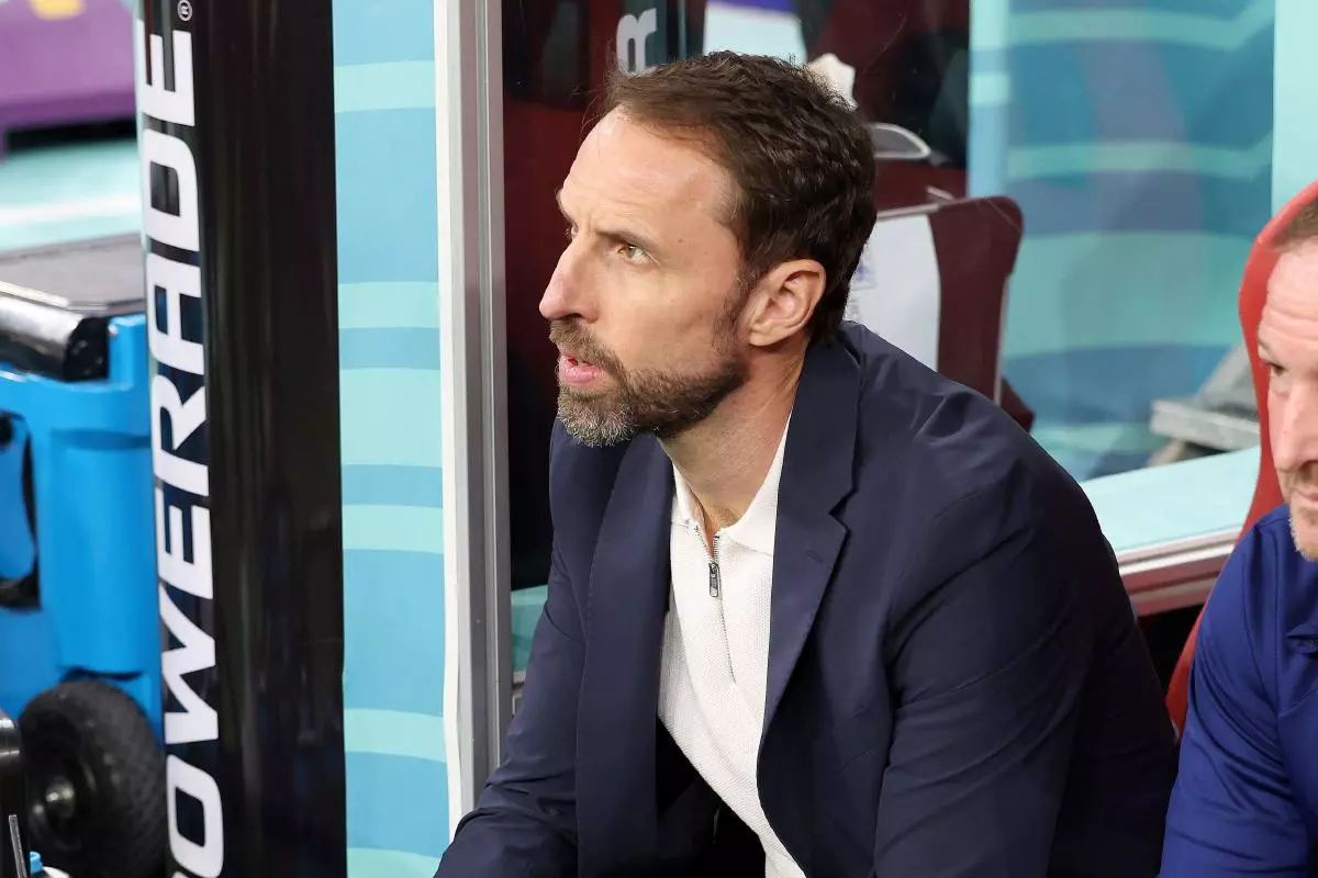 Coach of England Gareth Southgate during the FIFA World Cup