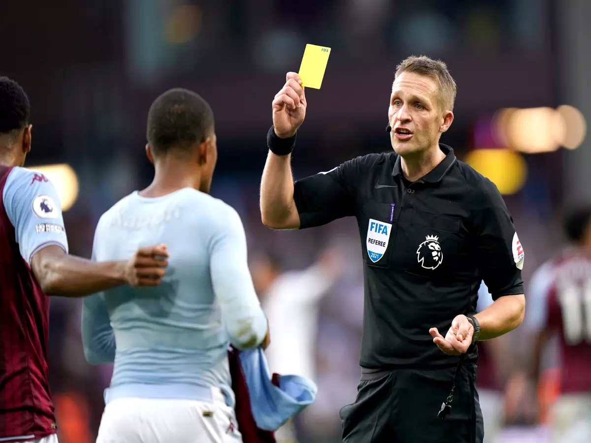 Craig Pawson has shown the most cards in festive fixtures