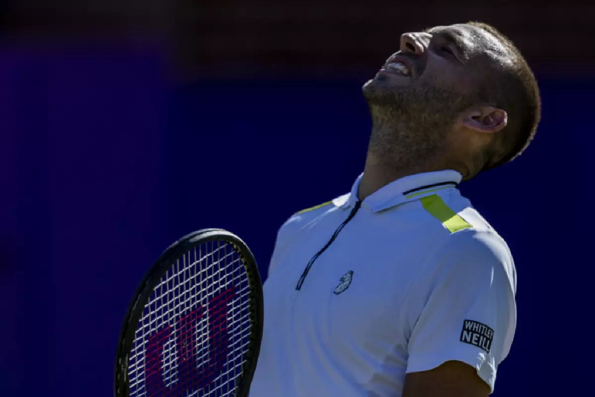 Dan Evans at the cinch Championships - Jun 2022