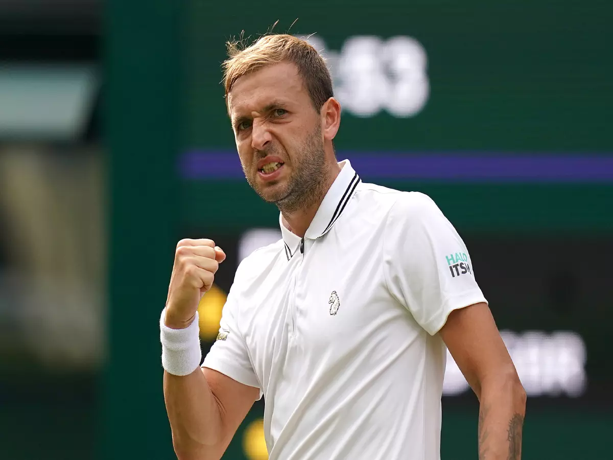 Dan Evans received a walkover in the second round of the Australian Open