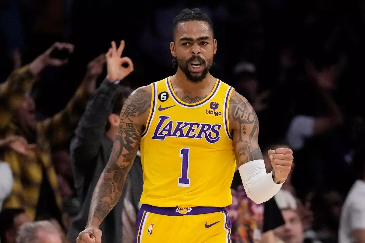 D'Angelo Russell Los Angeles Lakers