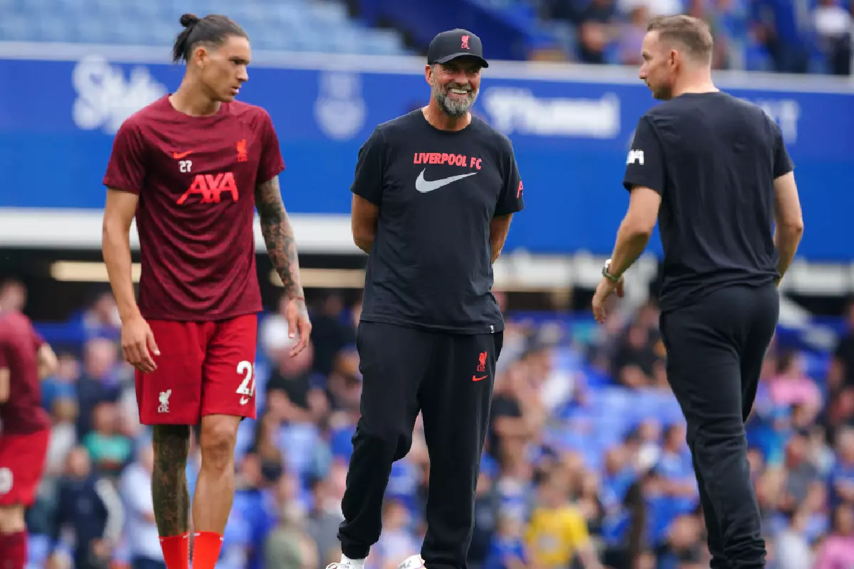 Darwin Nunez Jurgen Klopp Sep 22