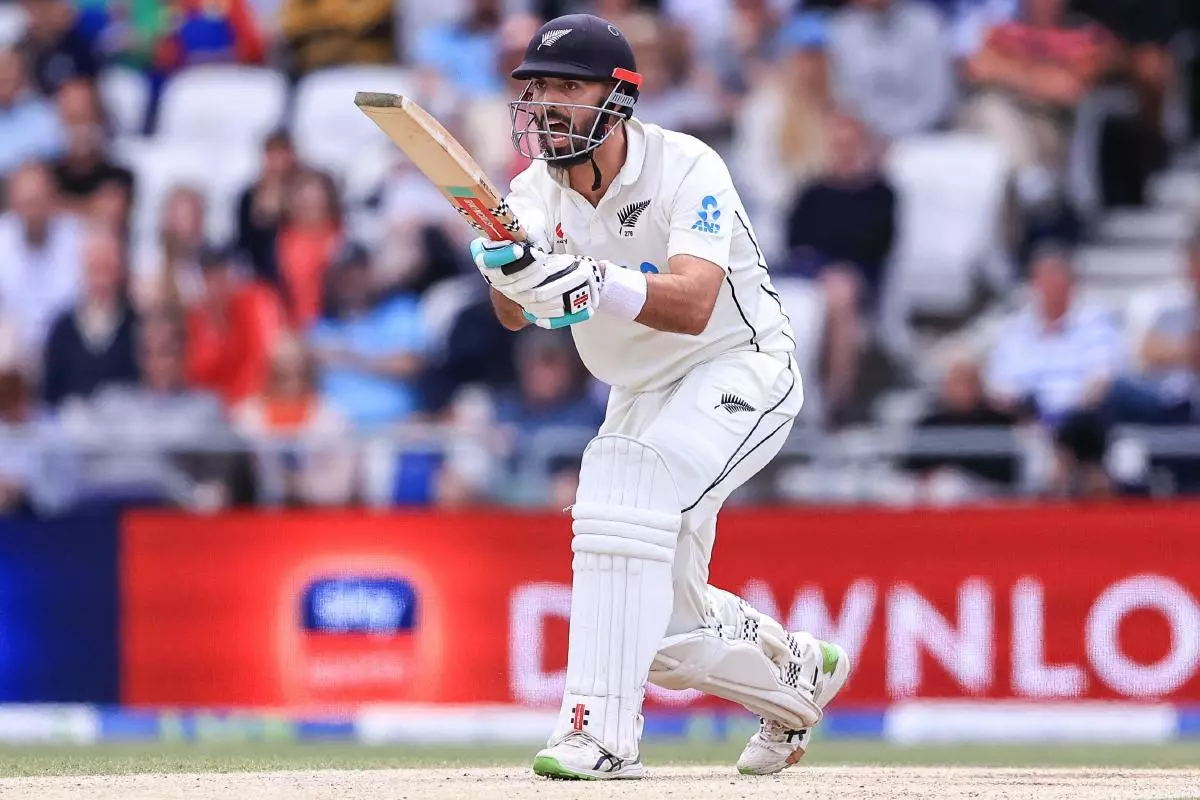 Daryl Mitchell of New Zealand