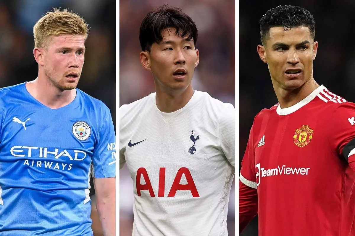 Kevin De Bruyne - Son Hueng min - CristianoRonaldo