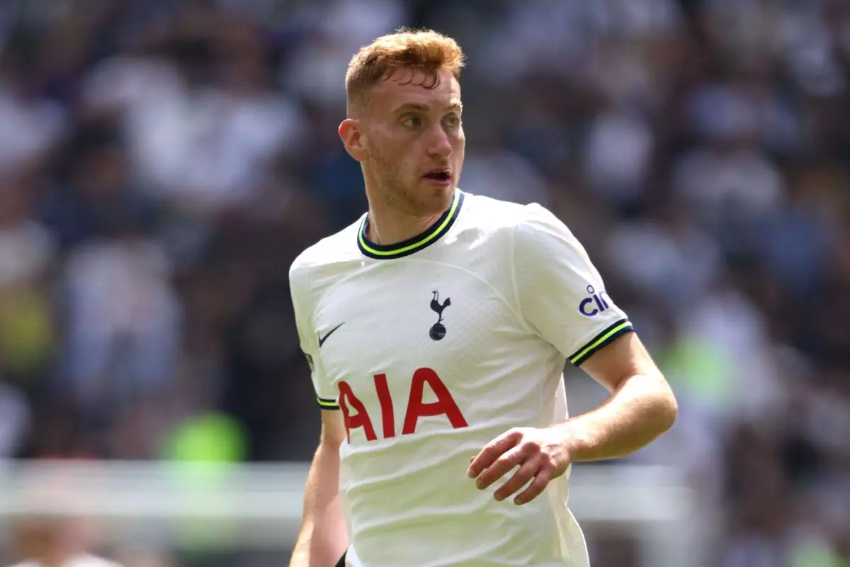 Dejan Kulusevski of Tottenham 20 May 2023
