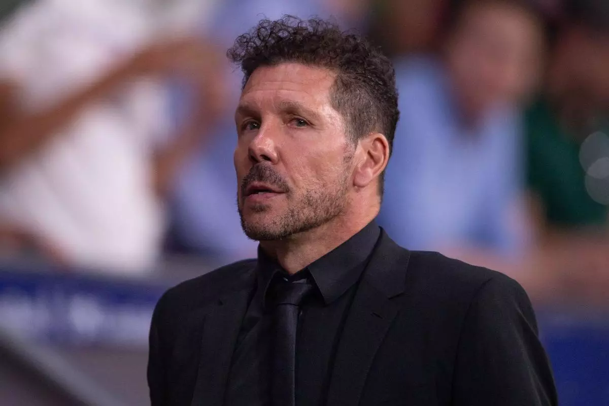 Diego Simeone of Atletico Madrid